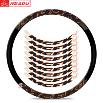 Bicycle sticker mountain bike MCFK 29 inch wheel set sticker car sticker protection sticker decoration waterproof UV transparent bottom