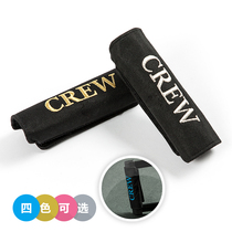 CREW embroidery gloves flight box thickened handle cover CREW stewardess trolley case handle protective cover