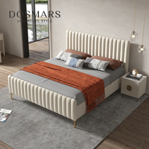 Large Division Horse beds light extravagant modern small family type master bedroom 1 8 m Double NPC bed 2021 new wedding bed tech bunk bed