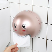 Toilet tissue box Non-perforated waterproof creative roll paper box Bathroom toilet paper box Toilet paper box Toilet paper box
