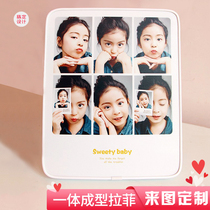 Jiugongge set-up platform Lafite edging puzzle baby childrens Wedding Photo Photo Photo customized photo studio photo frame