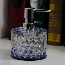 Crystal hand sanitizer bottle KTV supplies crystal bottle custom crystal model ornaments to customize