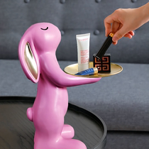 Tray Xuanguan resin pendulum piece in doorway Shoe cabinet Living room Desktop Placed Key Containing home room Soft decorations