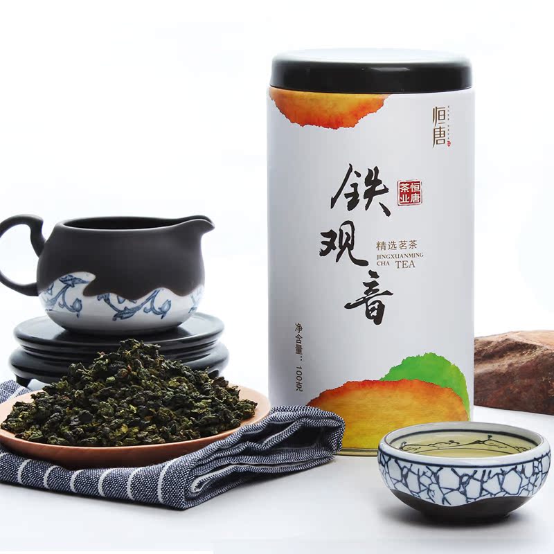 买一发4罐   安溪铁观音茶叶 浓香铁观音 乌龙茶共400g产品展示图4