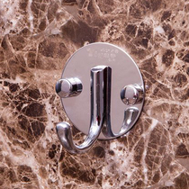 Stainless steel single adhesive hook clothes hook high and low hook wall adhesive hook clothes adhesive hook single Hook bathroom towel hook coat hook