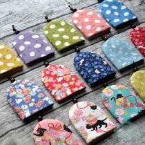 Manual custom and wind rabbit cloth art pull-out creative key bag Large capacity Ladies car key protective sleeve