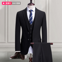Suit Mens suit Business formal suit Career to work Youth slim college student Civil servant interview student outfit