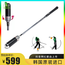 South Korea imported golf swing practice stick adjustable speed sound swing exercise device training orthosis