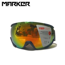 MARKER Mark Professional ski mirror double-layer anti-fog snow mirror switching lens 16 10 ASIA