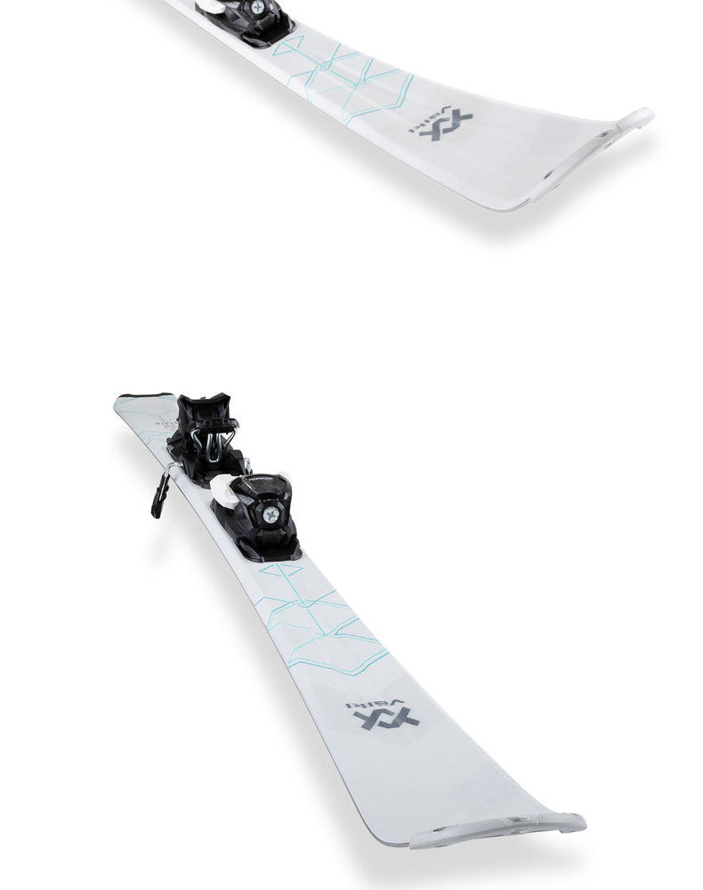 2018款德国volkl沃克滑雪双板成人女士高山雪道滑雪板 flair 73