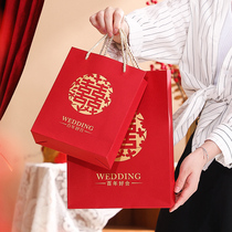 wedding wedding supplies wedding candy bag accompaniment gift box large wedding candy box gift box handbag gift bag