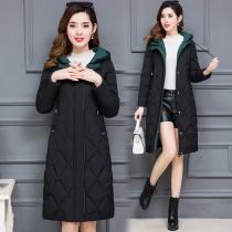 Winter cotton jacket cotton jacket women 2021 new foreign style cotton jacket fashion long Lady wide down cotton coat