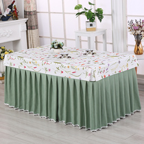 Thin fire table cover rectangular tea table cloth cover fabric lace dust cover TV cabinet cover summer