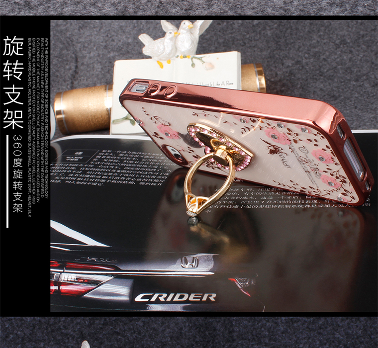 iphone4s手机壳 苹果4硅胶手机套水钻苹果四S