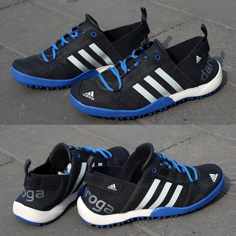 阿迪达斯男鞋2018夏季户外防滑速干透气溯溪运动越野涉水鞋s77946
