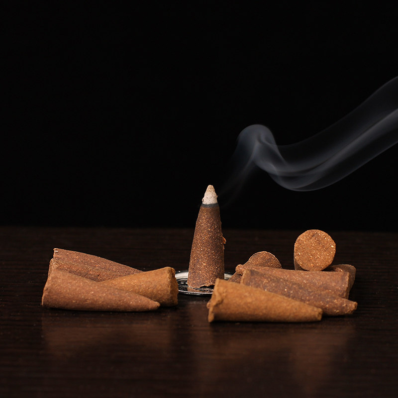 raj印度香 玫瑰rose 正品印度原装进口手工花香薰熏香塔香锥香187