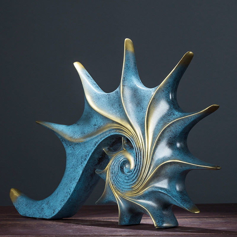 天猫祥礼 海螺装饰品摆设现代艺术品