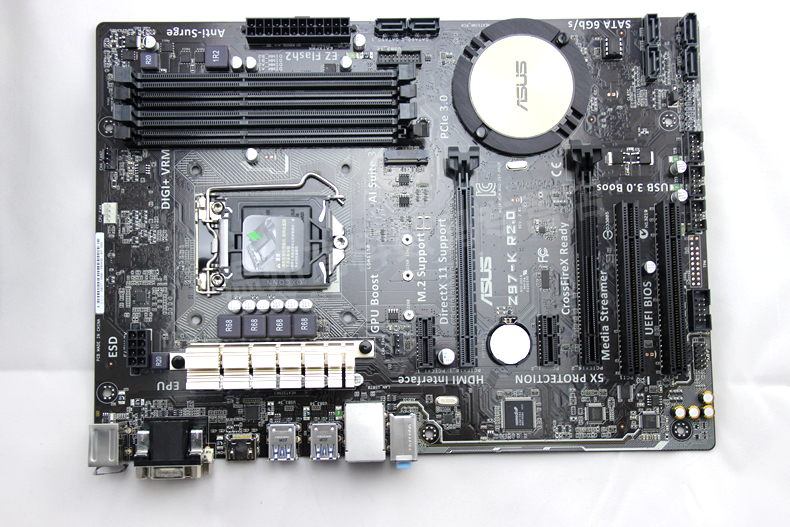 华硕z97-k r2.0 主板 intel z97 1150针