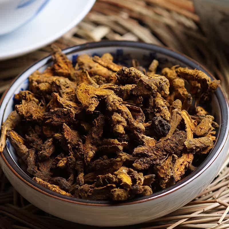 轩仁堂 中药材酒炙黄连 50g 制黄莲片黄连花茶原料 川连川黄连lj