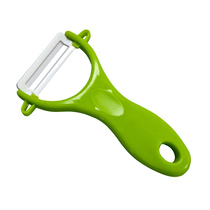 Porcelain ceramic knife Ceramic peeler melon fruit planing Peel knife multifunctional Planer folding knife ceramic knife