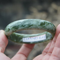Shaanxi Xian Lantian jade bracelet Jianghua jade bracelet old pit jade bracelet ginger jade bracelet 59 5