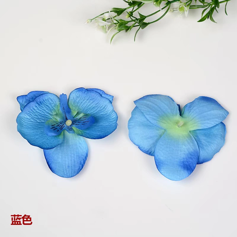 Lan hồ điệp trang trí Hoa đơn Vải lụa trang trí Hoa nhân tạo Hoa cài đầu Vòng hoa mô phỏng Hoa cưới - Hoa nhân tạo / Cây / Trái cây