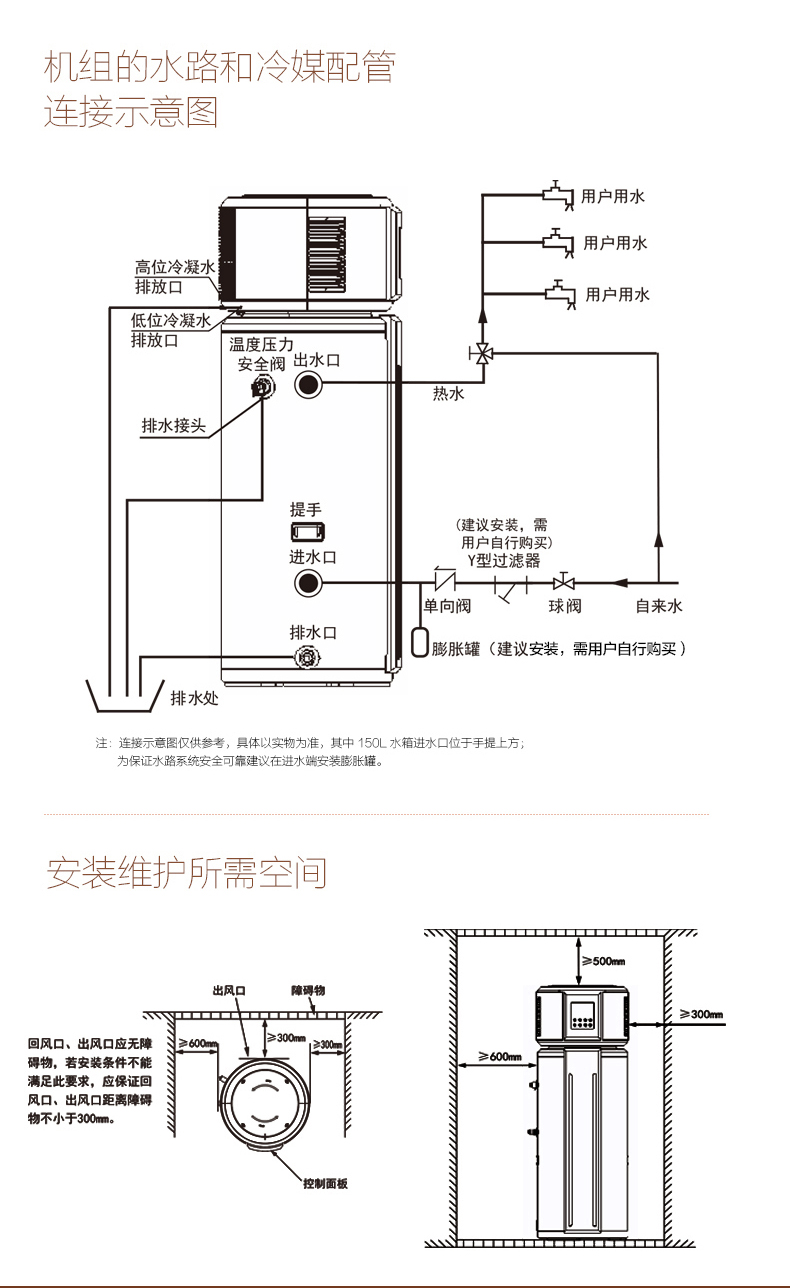 midea/美的 rsj-15/190rdn3-c 空气能热水器家用一体机190升 电辅