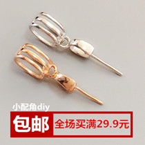 925 pure silver buckle pure silver pendant buckle jade special clip buckle emerald buckle honey wax buckle amber button pin buckle