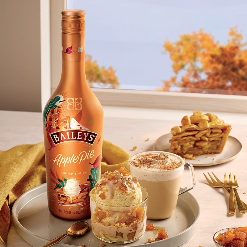 爱尔兰进口 百利 苹果派味甜酒 700ml