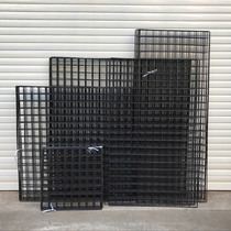 Big grid rack net celebrity ins wrought iron photo wall girl bedroom photo background wall shelf diy student dormitory