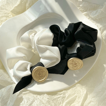 MS minimalist ornament Korean web red minimalist large intestine hair ring female leather fascia hair rope lukewarm wind headwear hair accessories