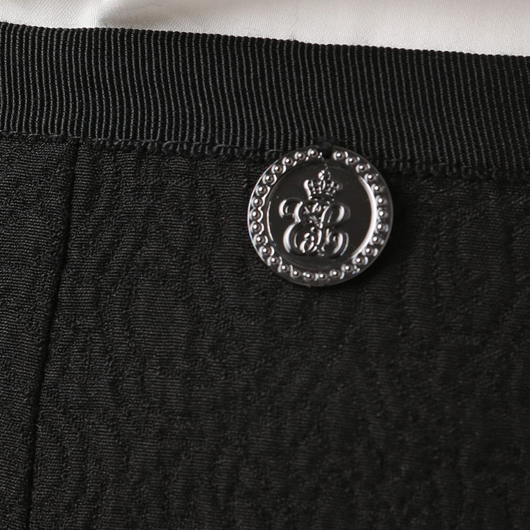 商场同款ELAND衣恋15年秋季新品修身黑色短裙EEWH54955A专柜正品