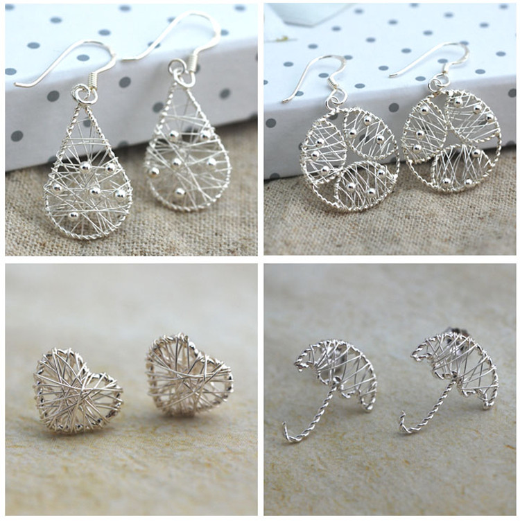 925纯银配件diy配件纯银线纯银丝线材 圆形掐丝导电足银线材银线_7折