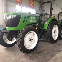 Large power tractor with rotary tiller large four-wheeled tractor multi-bar agricultural plough ground seeder 804