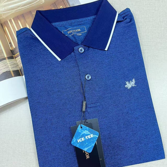 Youngor men's short-sleeved T-shirt for summer half-sleeved business casual POLO shirts with multiple options for missing code processing genuine products
Youngor men's short-sleeved T-shirt for summer half-sleeved business casual POLO shirts with multiple options for missing code processing genuine products
