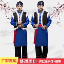 Minority adult Bai clothing women Yunnan Dali embroidery new Bai dance performance clothing men