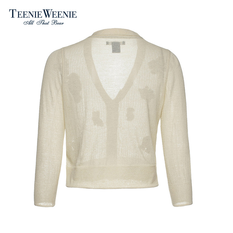 Teenie Weenie小熊2015专柜正品英伦修身休闲针织衫TTCK53702B