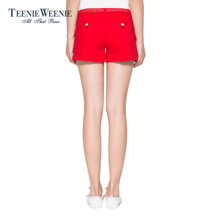 聚Teenie Weenie小熊2015专柜正品女装时尚经典休闲裤TTTH52642K