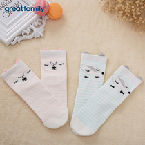 Gray Family Boys and Girls Short Socks Pair Summer 2018 New Baby Socks Baby Socks