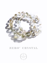 High quality natural clear through green hair crystal bracelet) between the zero and the zero-bound).