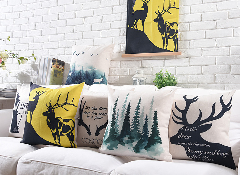 北欧风格里的那只鹿到底是什么鹿