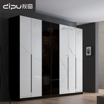 Dippe Italian light luxury minimalist wardrobe modern minimalist combination cabinet lockers home bedroom wardrobe wardrobe
