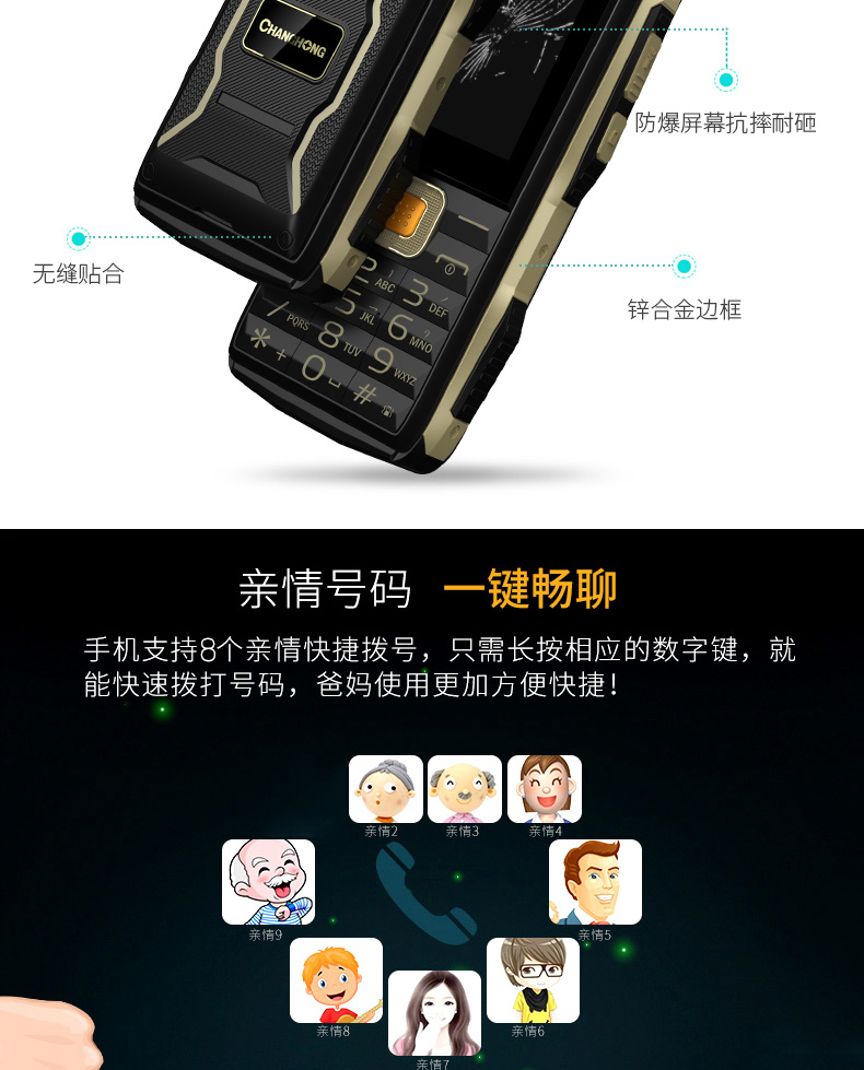 Мобильный телефон Changhong L1 Мобильный телефон Changhong L1
