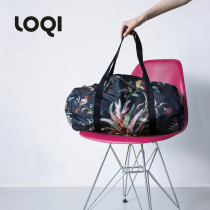 loqi Germany LOQI trend single shoulder inclined satchel bag light fitness bag waterproof folding large capacity short travel bag