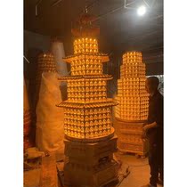 Factory customized size light thousand magic lamp thousand magic lamp thousand Buddha merit lamp Temple also Wish Tower-shaped blessing electronic lamp