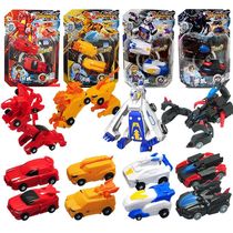 Sanbao Hunting Car Beast Soul Toy Deformation Car Fitting Machine Explosion Rapid Fit Unicorn Lingfeng Thunder Amber