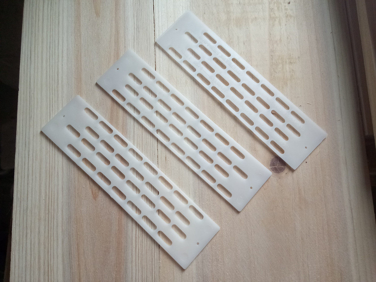 10片蜂具中蜂蜂王防逃王片隔王器巢门隔王片塑料隔王珊防逃跑器