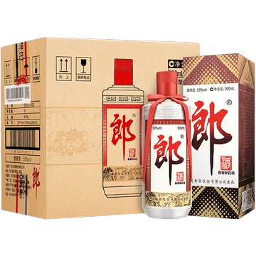 【官旗】郎牌郎酒53度白酒500ml*6瓶[100元优惠券]-寻折猪