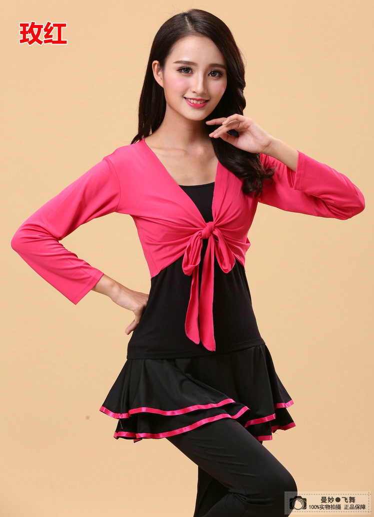 特价广场舞服装练习秋冬中老年跳舞蹈衣服成人长袖上衣女裙裤套装