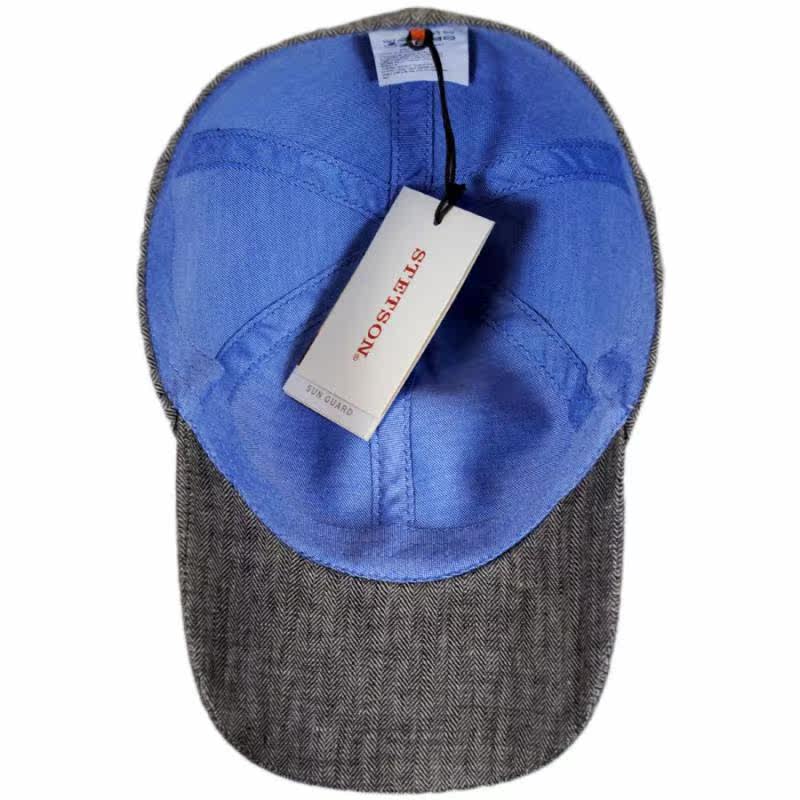 stetson棒球帽男帽纯色遮阳防晒休闲透气美国直邮200281_7折现价1339